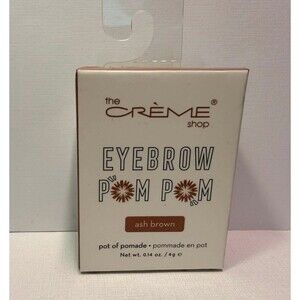 The Crème Shop Eyebrow Pom Pom Pomade – Ash Brown (Brow Pomade)